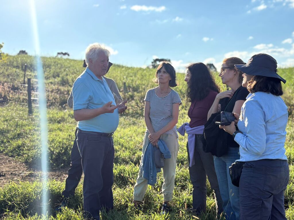 Fazenda Renascença recebe visita de projeto internacional sobre pecuária na América do Sul