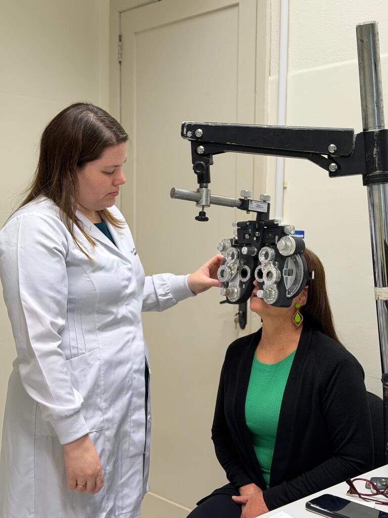 Mutirão oftalmológico zera fila de espera e amplia acesso à saúde em Modelo