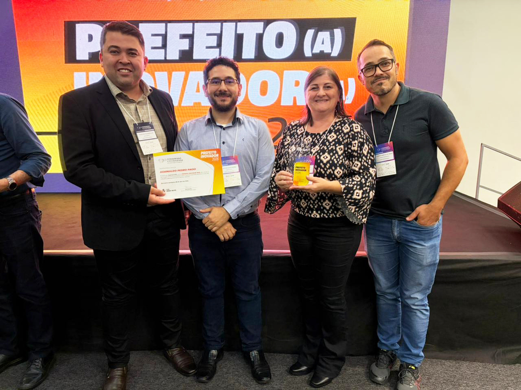 Prefeito de Capinzal é reconhecido com o Prêmio Prefeito Inovador 2026