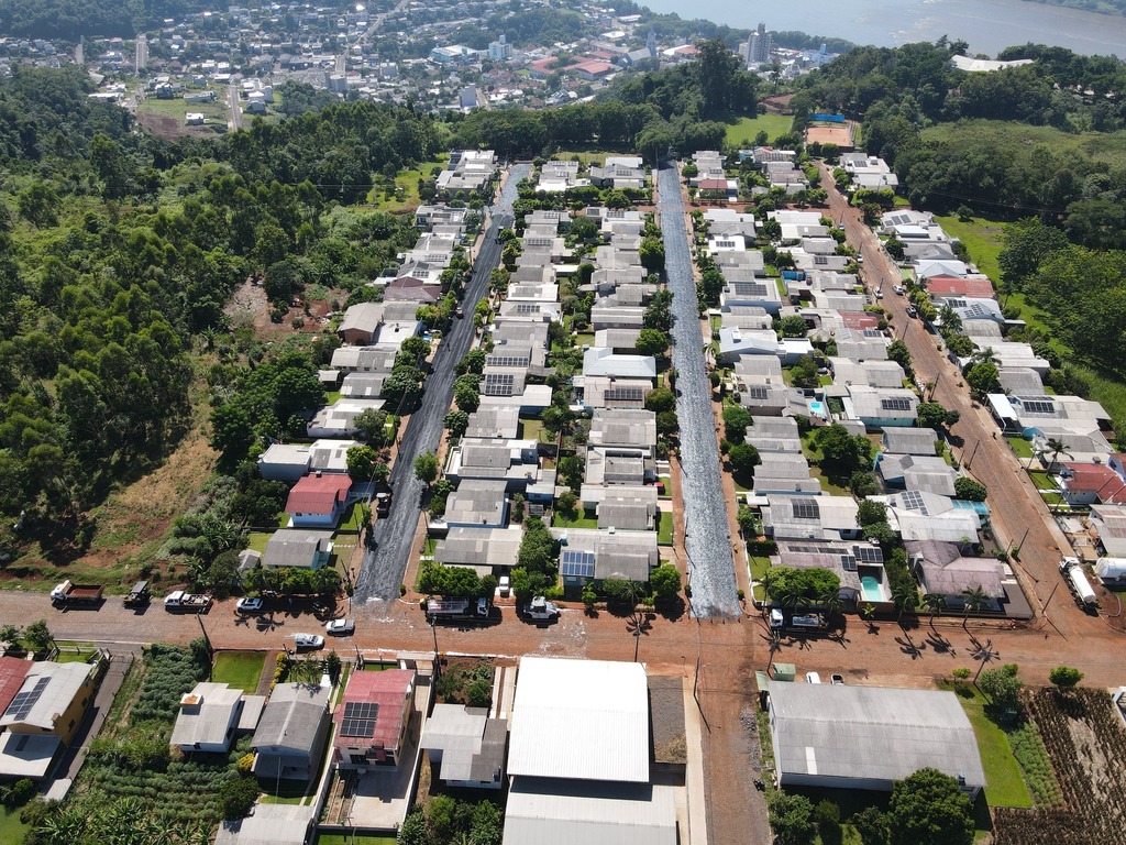 Itapiranga investe R$4,5 milhões na pavimentação de 26 ruas no perímetro urbano