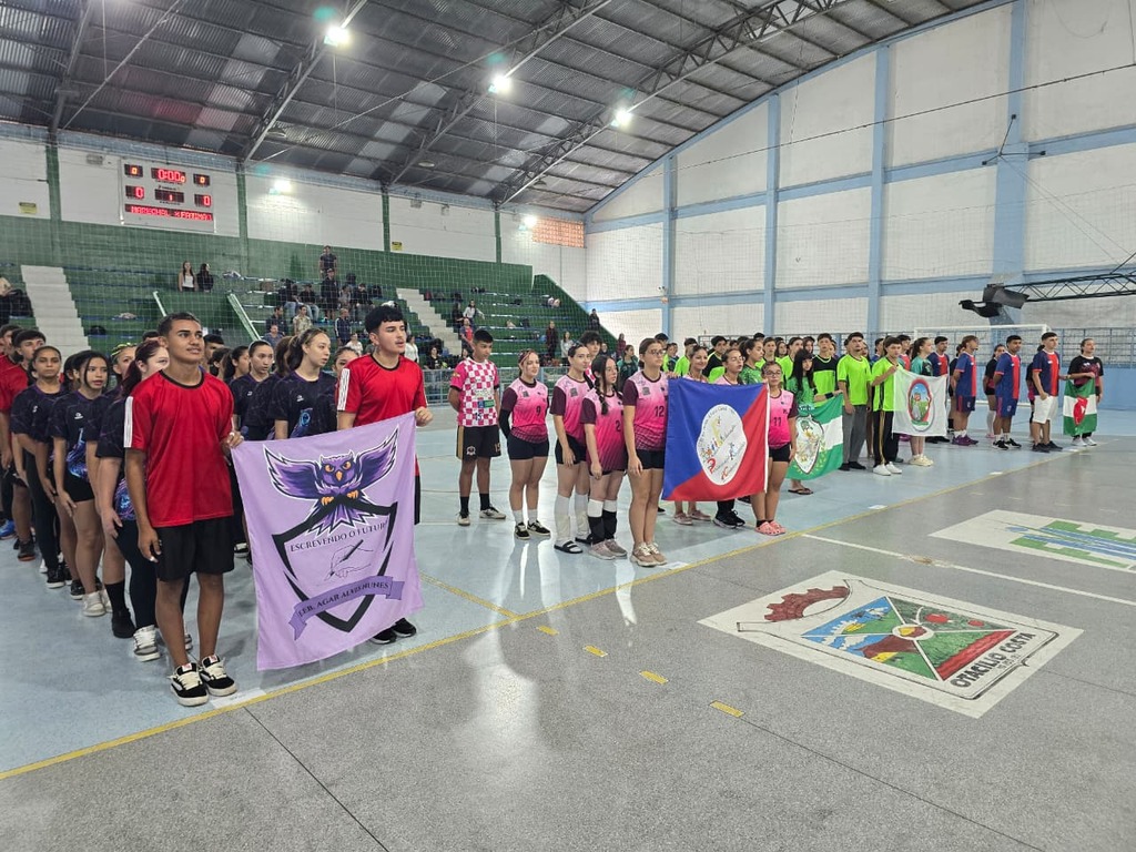 Jogos Escolares reúnem mais de 100 alunos em Otacílio Costa