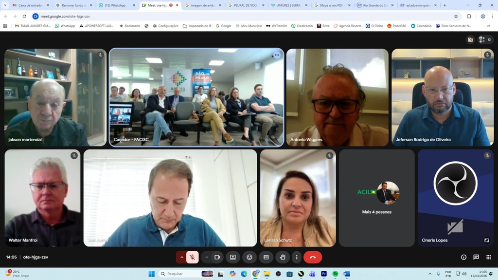 Campanha do aeroporto regional é apresentada a empresários do Meio-Oeste