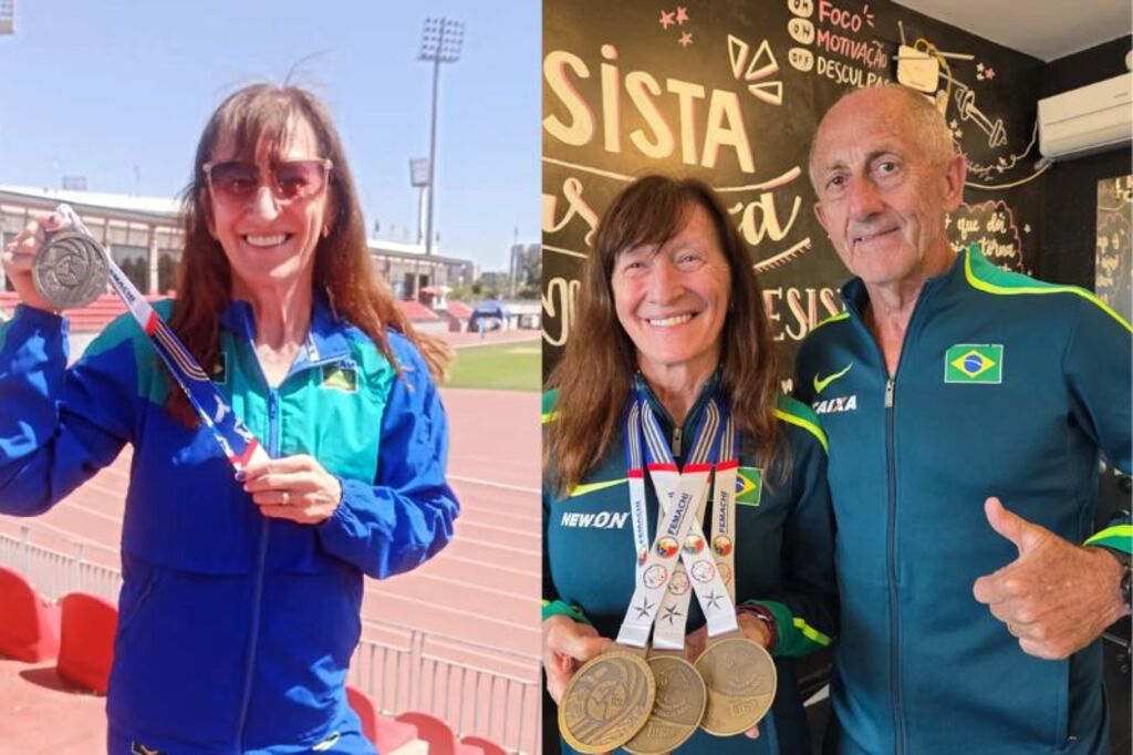 Marlene Schubert: Atleta de Timbó brilha no atletismo master e busca mundial