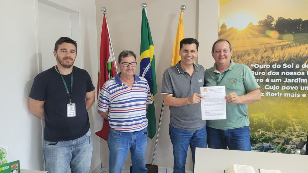 Município de Ouro adere ao Programa SC Rural 2