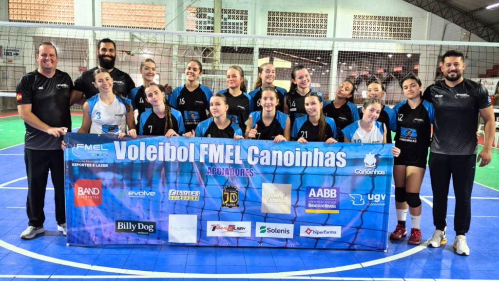 Canoinhas estreia nas competições da Federação Catarinense de Voleibol