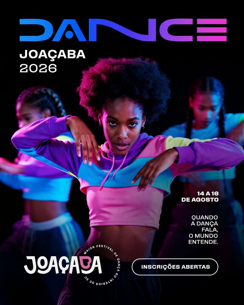 Joaçaba abre inscrições para a 33ª edição de um dos maiores festivais de dança do Sul do país