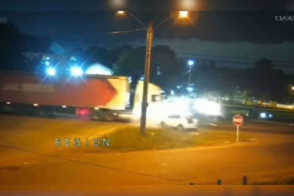 Vídeo: Reprodução/ND Mais - Pare, perigo: série de acidentes bate recorde e acende alerta em trecho crítico da BR-470 em SC