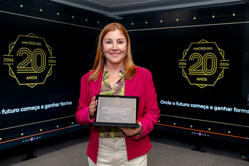 ABCRED é homenageada durante comemoração de 20 anos da AMCRED-Sul