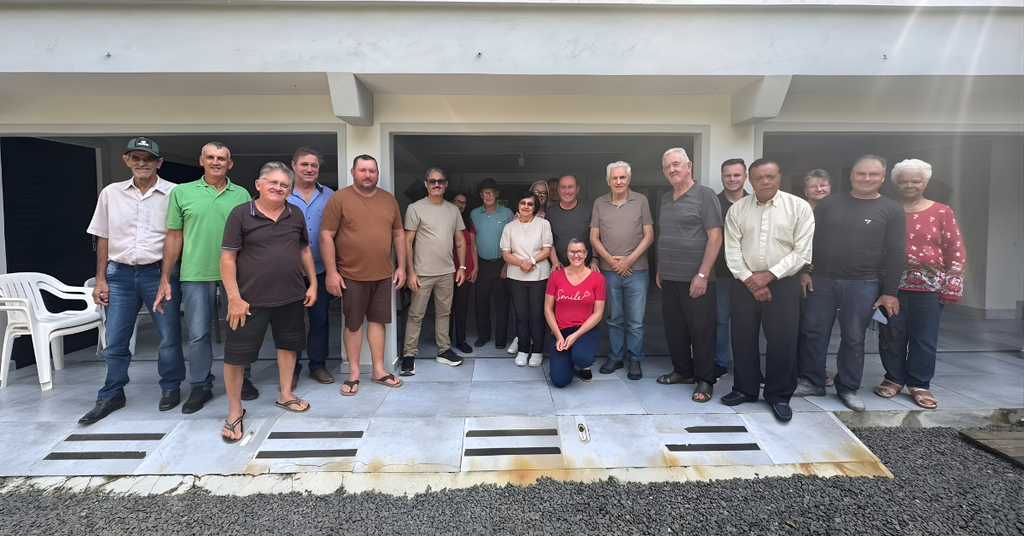 Ao lado do pai João Batista Matos, João Matos visita Rio do Campo e reforça compromisso com o Alto Vale do Itajaí