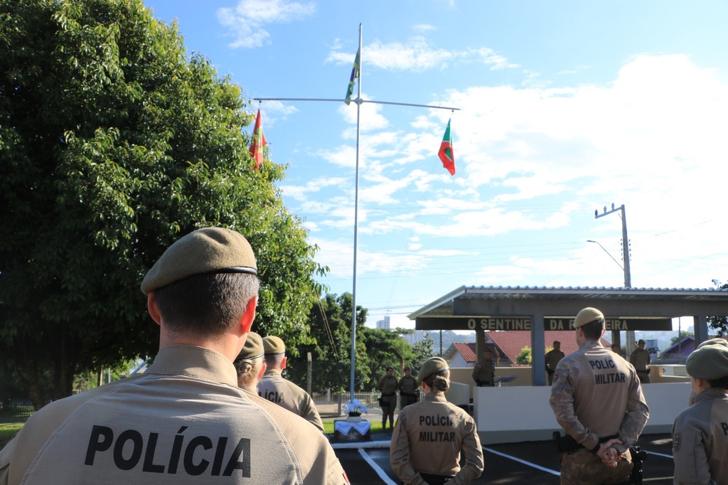 Polícia Militar de Santa Catarina realiza solenidade alusiva ao Dia de Tiradentes