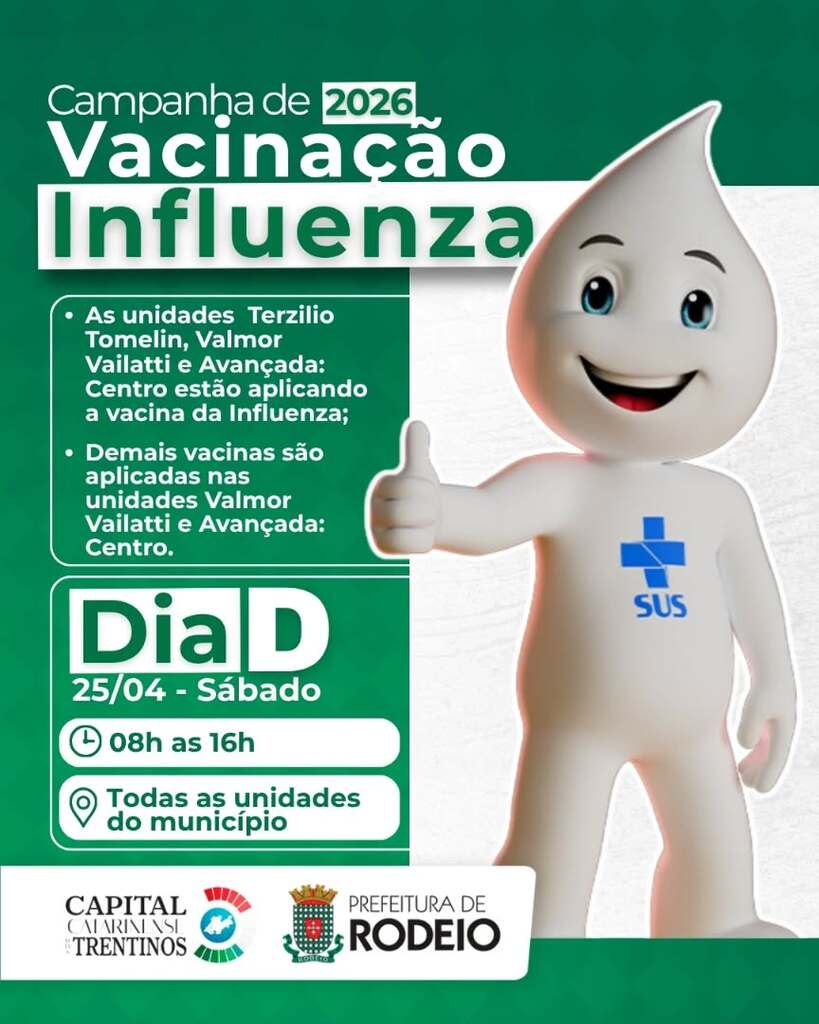 VACINAÇÃO CONTRA INFLUENZA 2026