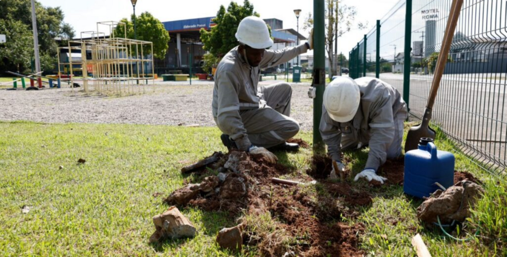 Prefeitura adota estratégias para coibir o furto de fiação nas praças e inicia modernização do Parque da Cidade