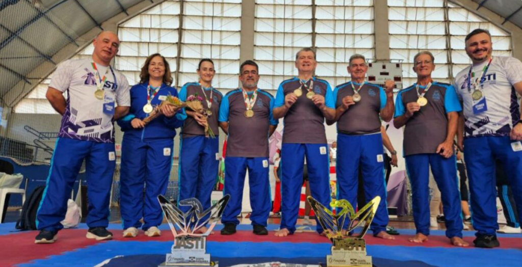 Cidade-sede da competição, Joinville conquista dez troféus nos Jogos Abertos da Terceira Idade de Santa Catarina