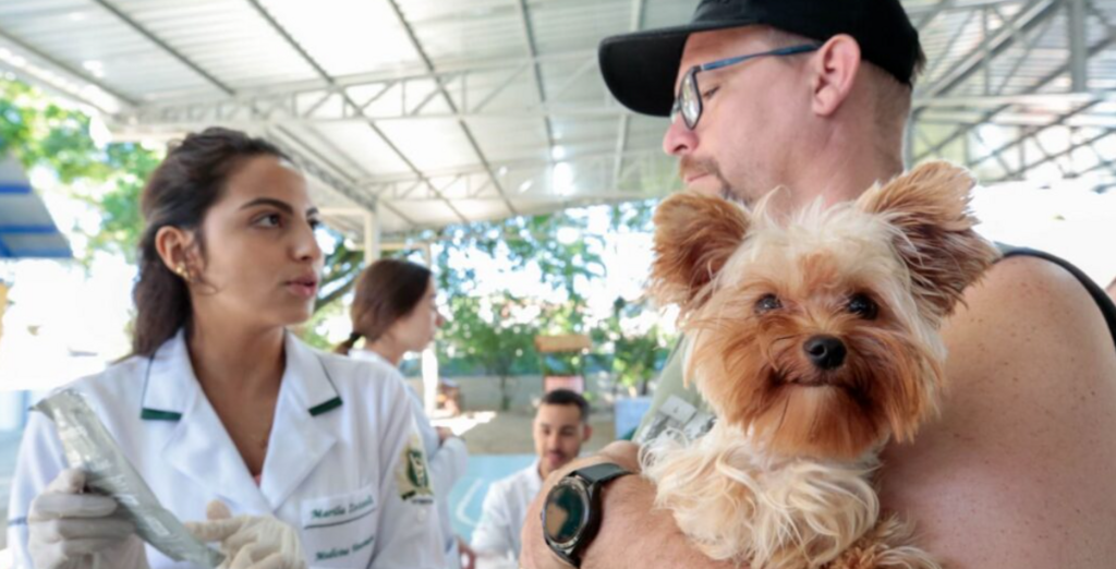 Prefeitura de Joinville realiza mutirão de microchipagem e vacinação antirrábica no Jardim Paraíso