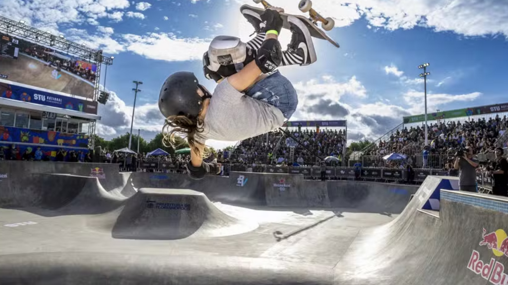 Foto Divulgação Reprodução - STU National consolida etapa como uma das principais competições de skate em SC