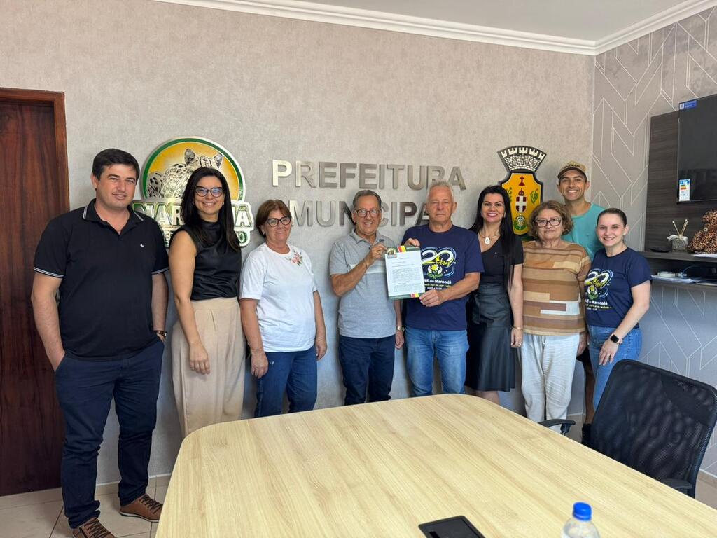 Prefeitura de Maracajá firma termo de colaboração com a APAE