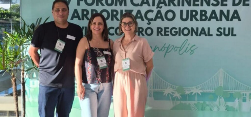 Prefeitura de Joinville participa de eventos com foco em arborização urbana