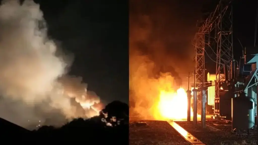 Incêndio em Subestação de São Bento do Sul