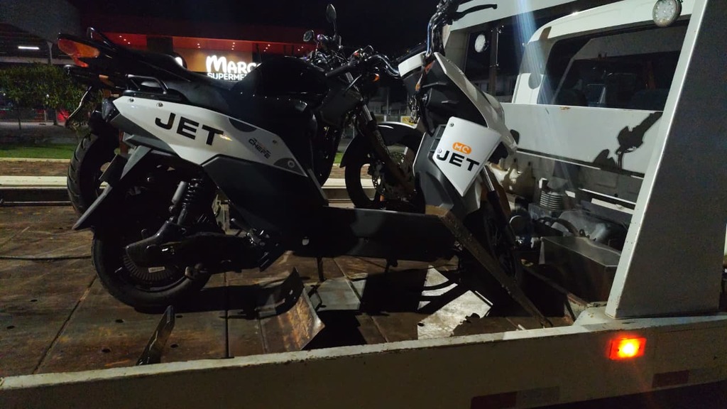 Autopropelido é apreendido após PM identificar irregularidades