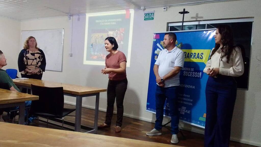 Três Barras sediou uma capacitação voltada ao fortalecimento do agronegócio local