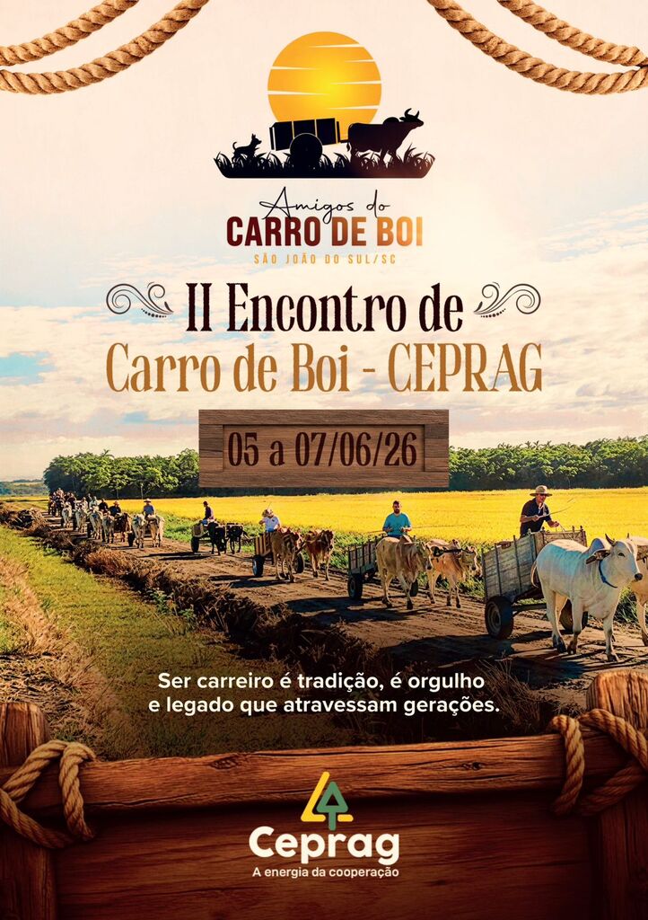 II ENCONTRO DE CARRO DE BOI CELEBRA TRADIÇÃO, EMOÇÃO E O ORGULHO DE SER CARRETEIRO