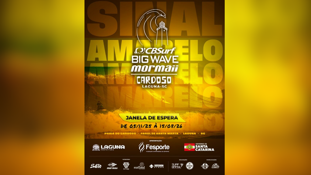 Imagem Reprodução Internet - Swell histórico pode transformar Laguna em capital do surfe de ondas grandes e decidir títulos nacionais