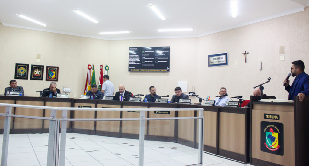 PROJETO DE IMPLANTAÇÃO DO NOVO PLANO DIRETOR DO MUNICÍPIO DE SANTA ROSA DO SUL É APRESENTADO NA CÂMARA