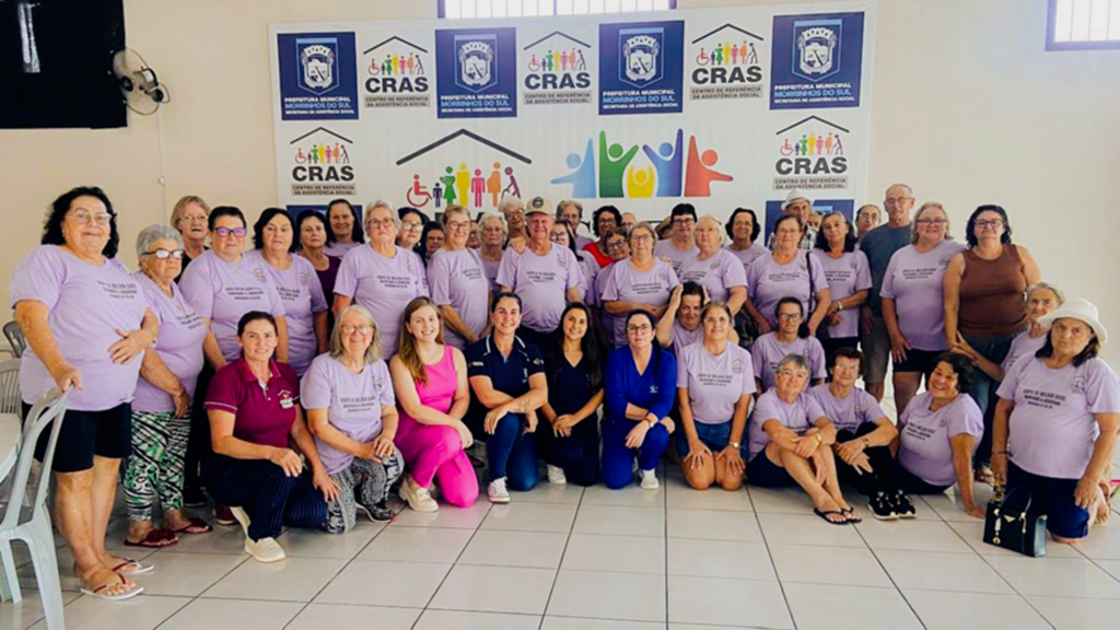 MORRINHOS DO SUL PROMOVE AÇÃO INTEGRADA  DE SAÚDE PARA O GRUPO DE IDOSOS DO MUNICÍPIO