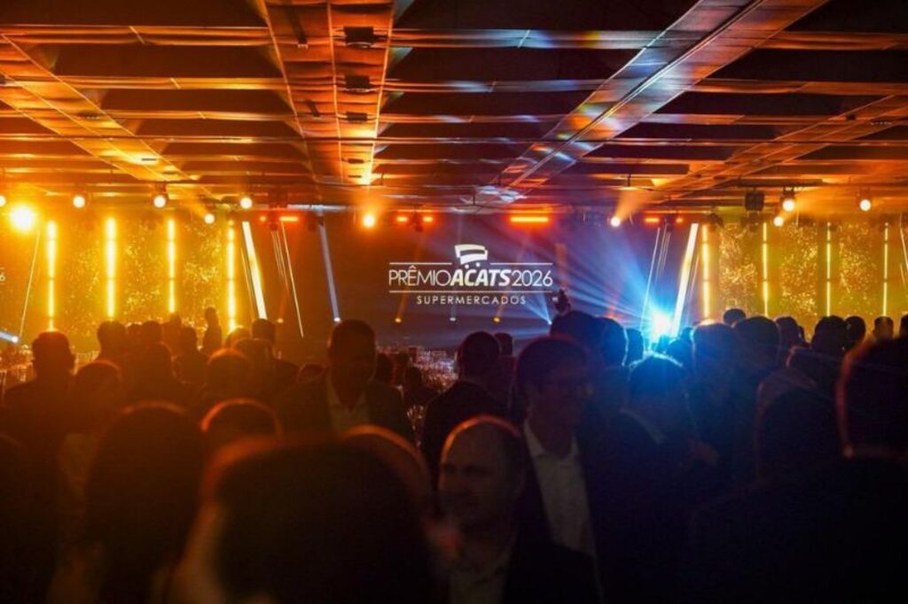 Prêmio Acats 2026 Supermercados reúne mais de 700 convidados em Florianópolis