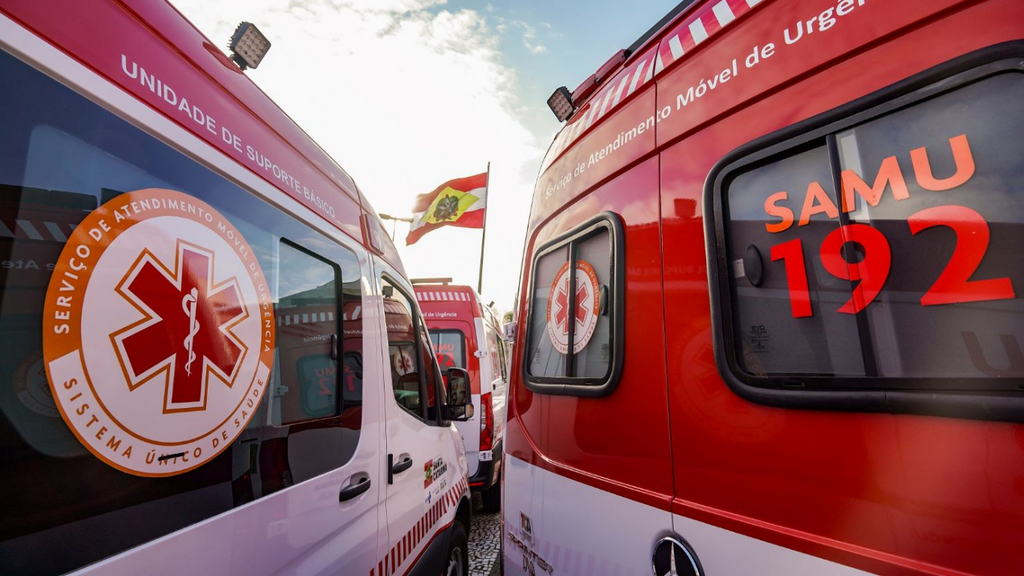 Feriado movimenta o SAMU com acidentes, agressões e surtos em Imbituba