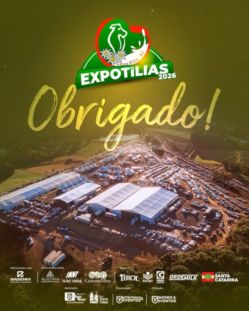 Expotílias 2026 encerra com grande público e programação diversificada em quatro dias de evento