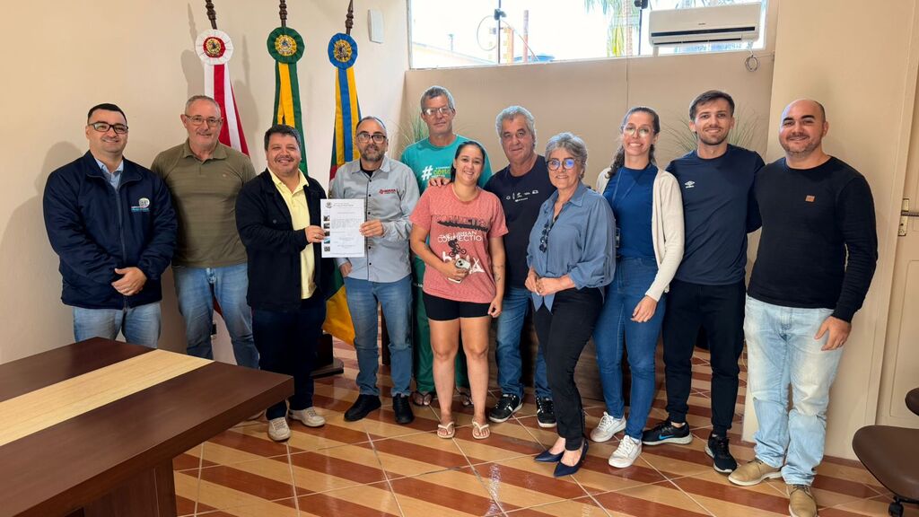 PREFEITURA DE PRAIA GRANDE ASSINA ORDEM DE SERVIÇO PARA PAVIMENTAÇÃO DA RUA ALFREDOLINA OLIVEIRA PINTO