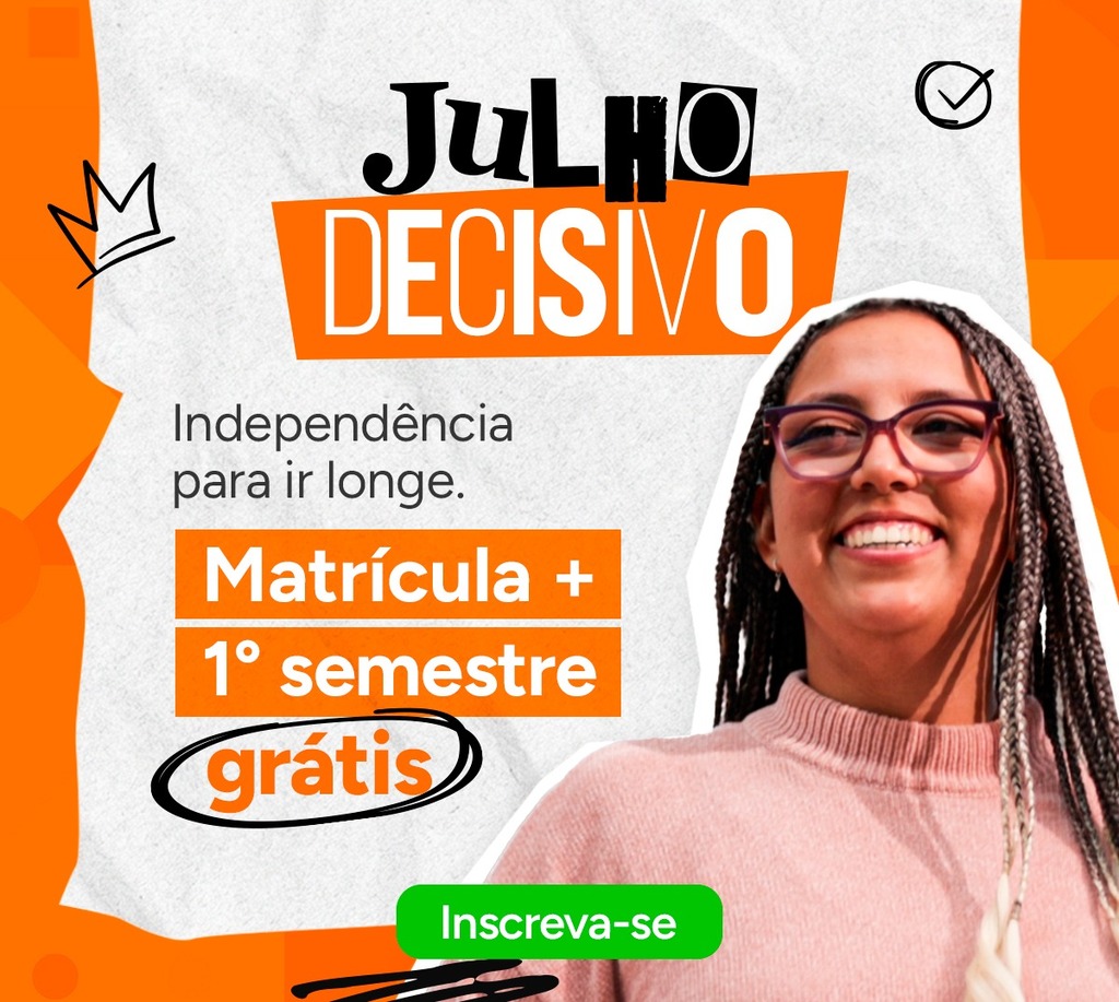 Estude na UCEFF em 2026 com o primeiro semestre gratuito