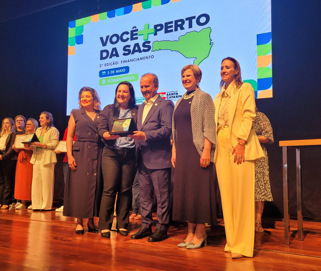 São Miguel do Oeste conquista prêmio estadual na área de assistência social