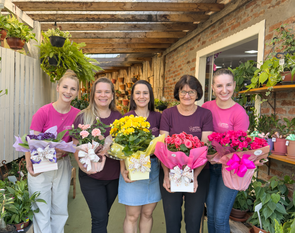 Dia das mães: seu presente está na Floricultura Jardim de Casa