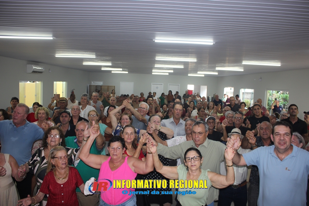 INAUGURADA A REFORMA E AMPLIAÇÃO DO CENTRO DE CONVIVÊNCIA DO GRUPO ALEGRIA DA TERCEIRA IDADE DE SÃO JOÃO DO SUL