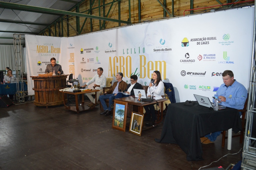 Leilão Agro do Bem mobiliza a região em prol do Hospital Infantil