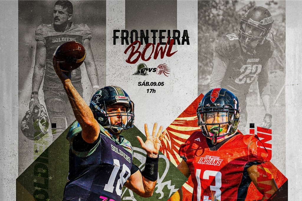 São Miguel Indians realiza Fronteira Bowl neste sábado contra a equipe de destaque do Sul