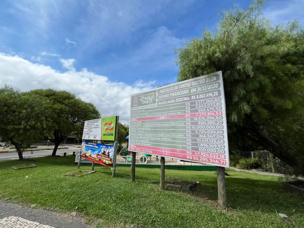 Dívida histórica ultrapassa R$ 71 milhões e impacta capacidade de investimentos em Otacílio Costa