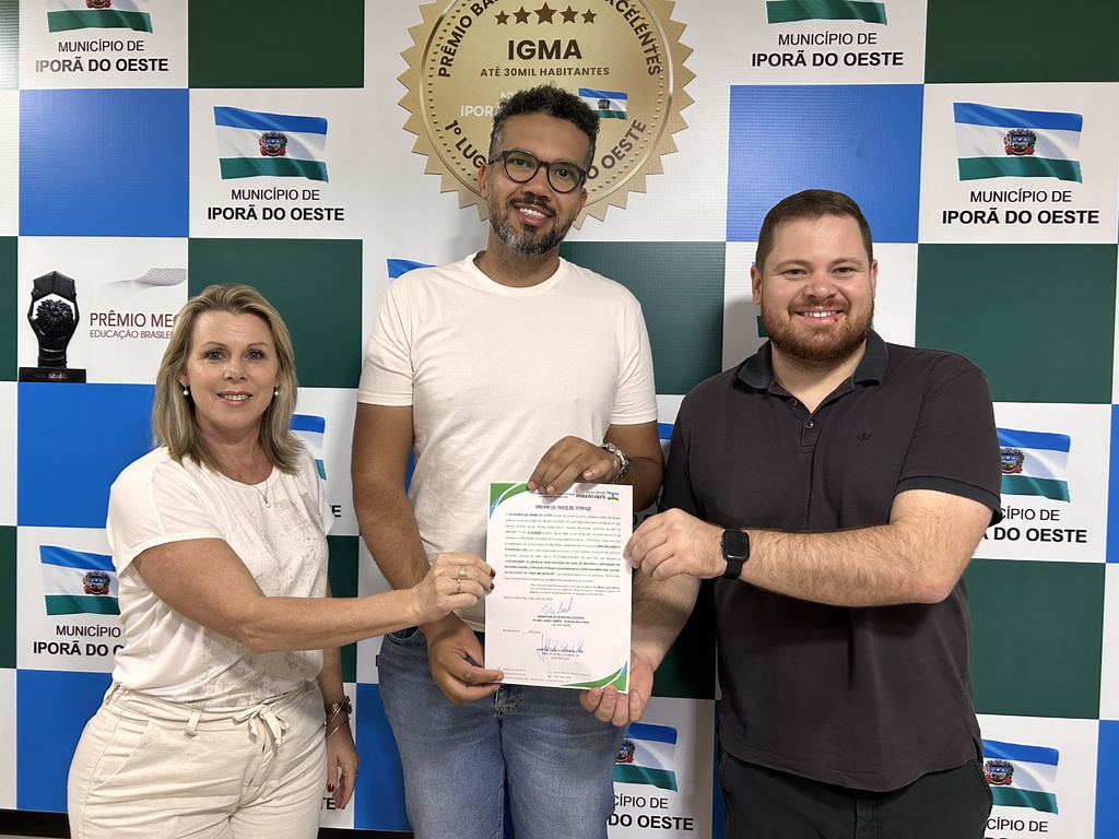 Município assina contrato para reforma e ampliação do Pavilhão Central