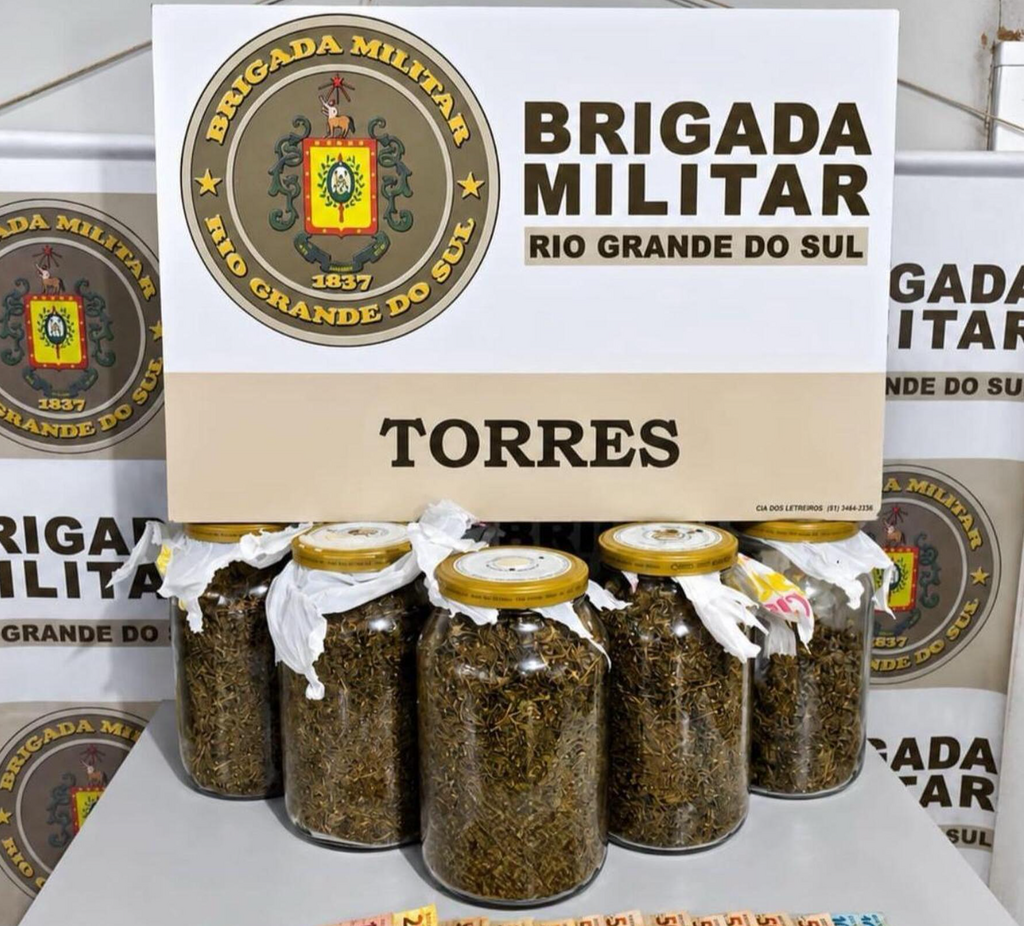 BRIGADA MILITAR REALIZA PRISÕES E APREENSÕES EM TORRES E TRAMANDAÍ NO FINAL DE SEMANA