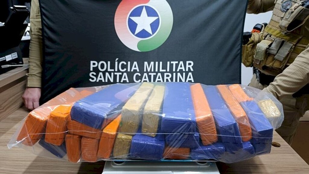 PM encontra mais de 16 kg de maconha em rampa de lavagem em Chapecó