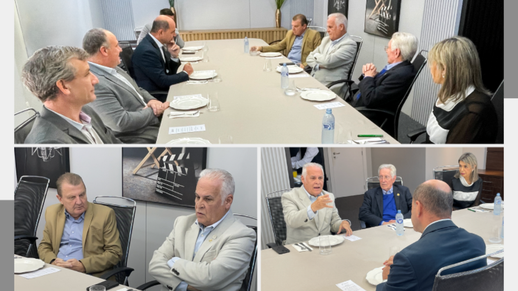 ACAERT recebe dirigentes da Celesc em visita institucional