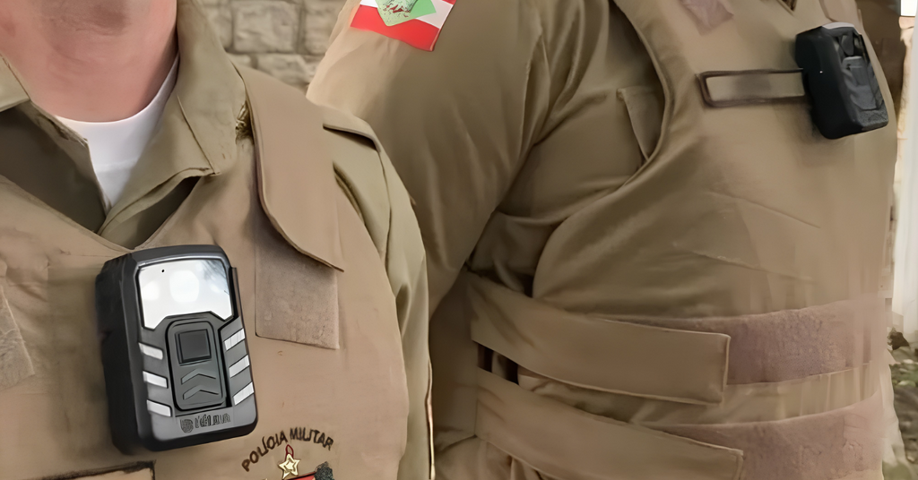 Justiça determina retomada obrigatória do uso de câmeras corporais pela Polícia Militar em Santa Catarina