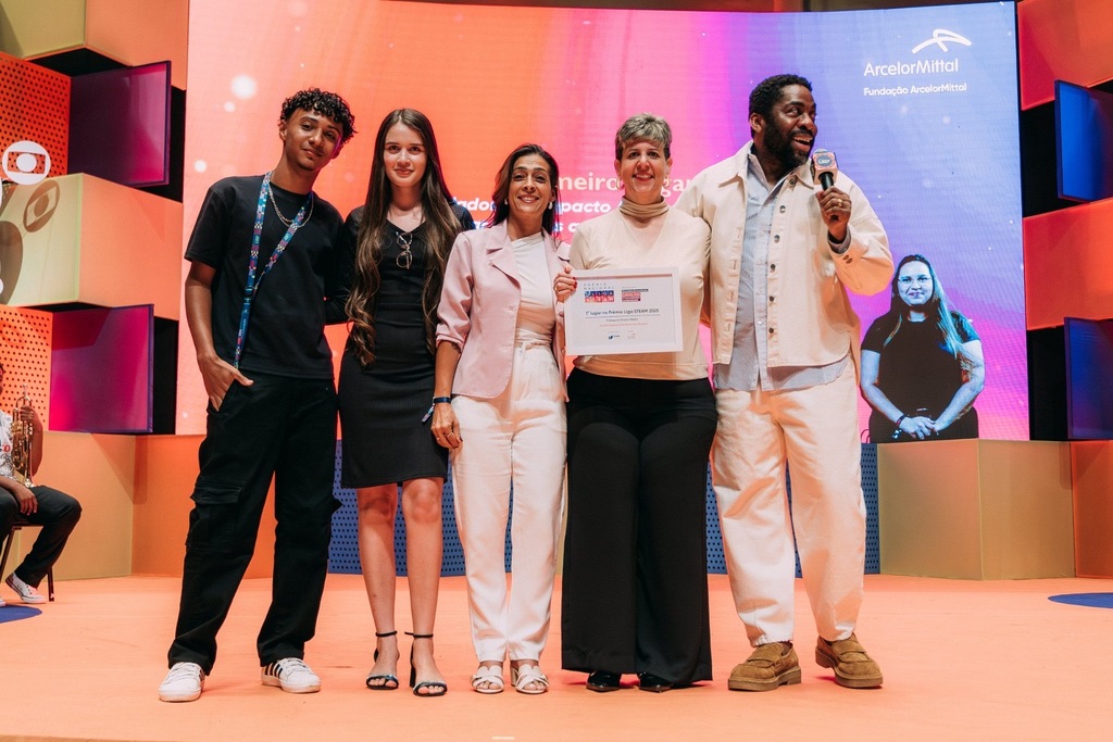 Quinta edição do Prêmio Liga STEAM 2026 inaugura parceria com a UNESCO, com o tema “Escolas Verdes