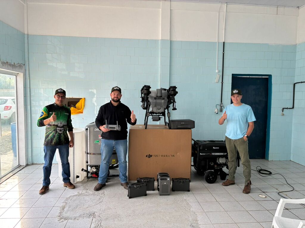 Bocaina do Sul recebe drone agrícola para fortalecer apoio aos produtores rurais