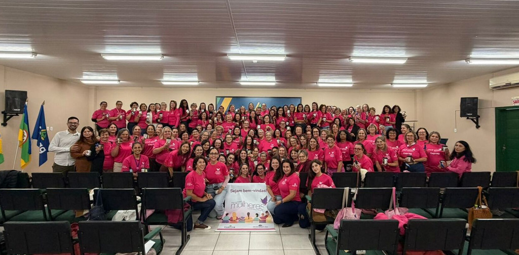 NÚCLEO FEMININO REÚNE MAIS DE 120 MULHERES EM PRAIA GRANDE