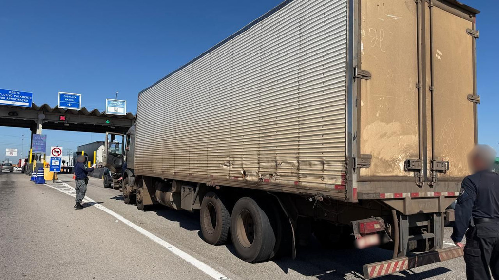 RECEITA FEDERAL: Operação conjunta apreende caminhão com 10 toneladas de camarão e 600 caixas de vinho em Santa Catarina