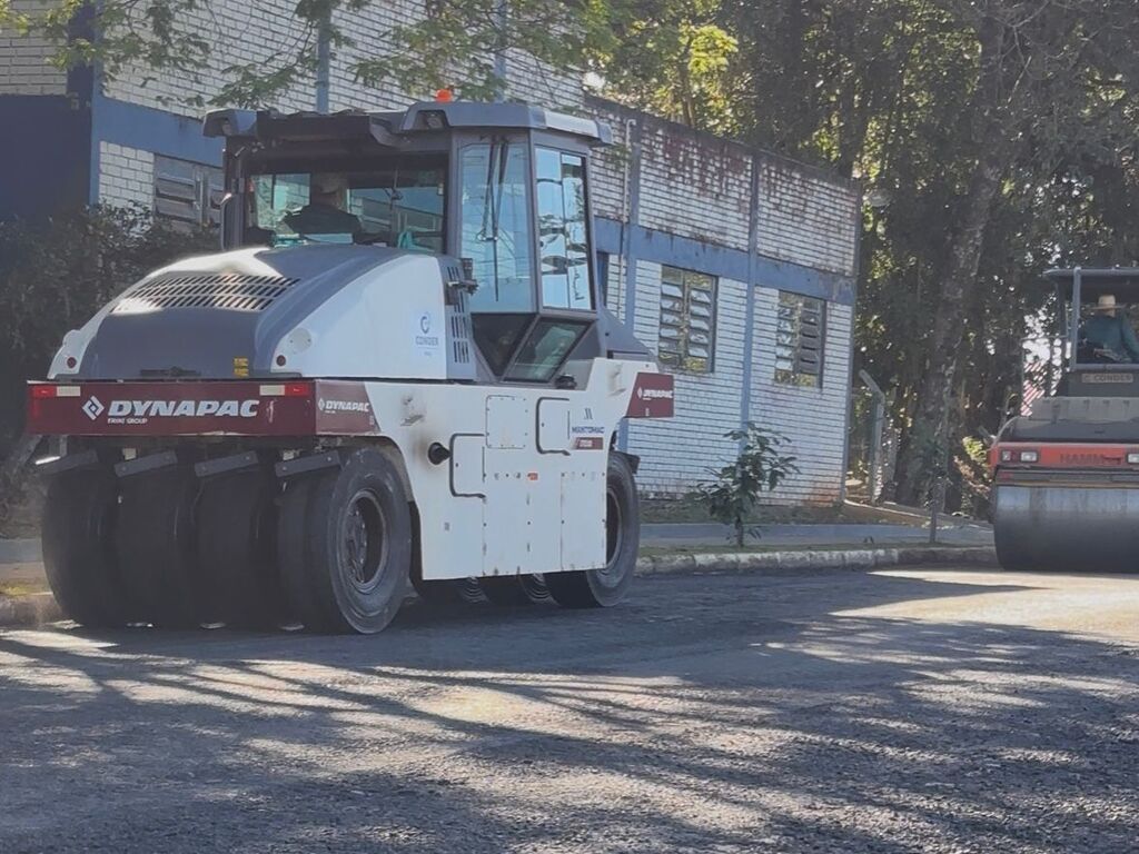 Obras de pavimentação na Rua La Salle já iniciaram no Bairro Agostini