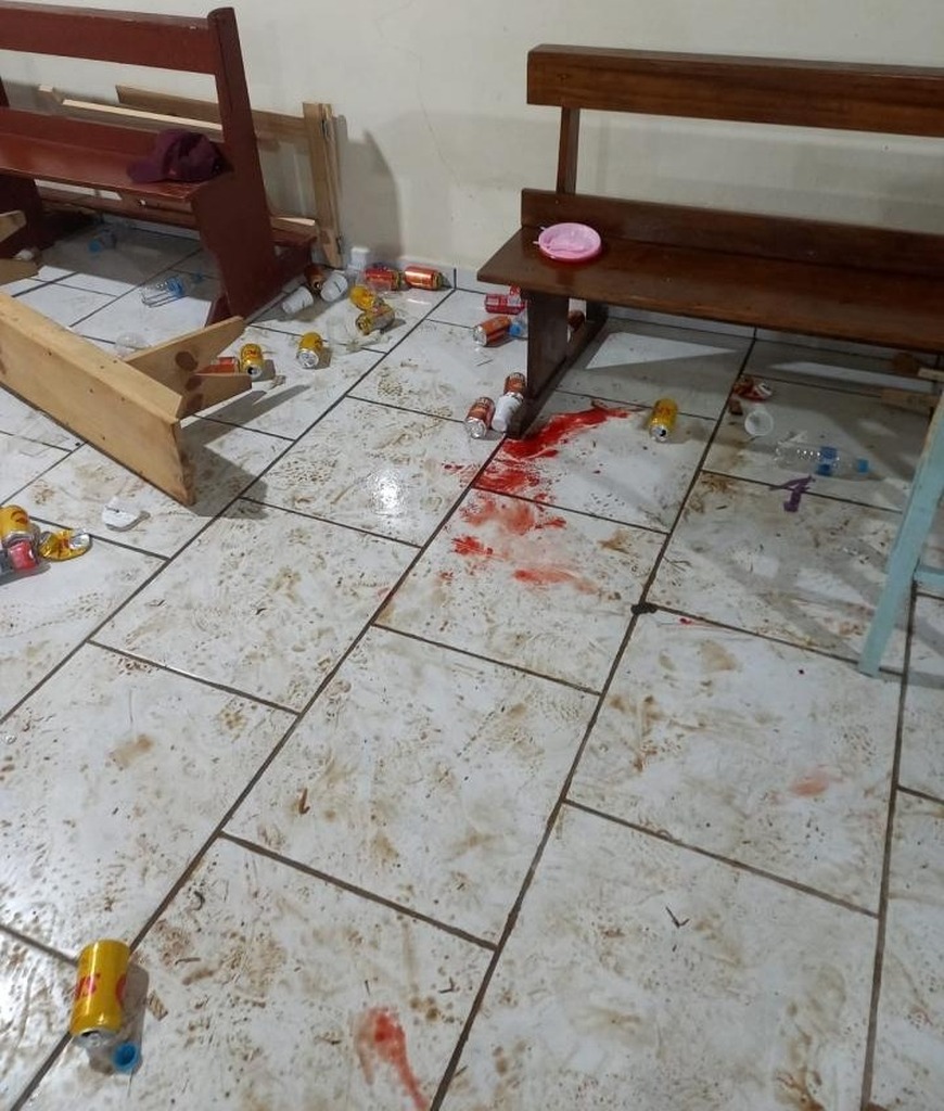 Briga generalizada em festa termina com vários feridos em Anita Garibaldi